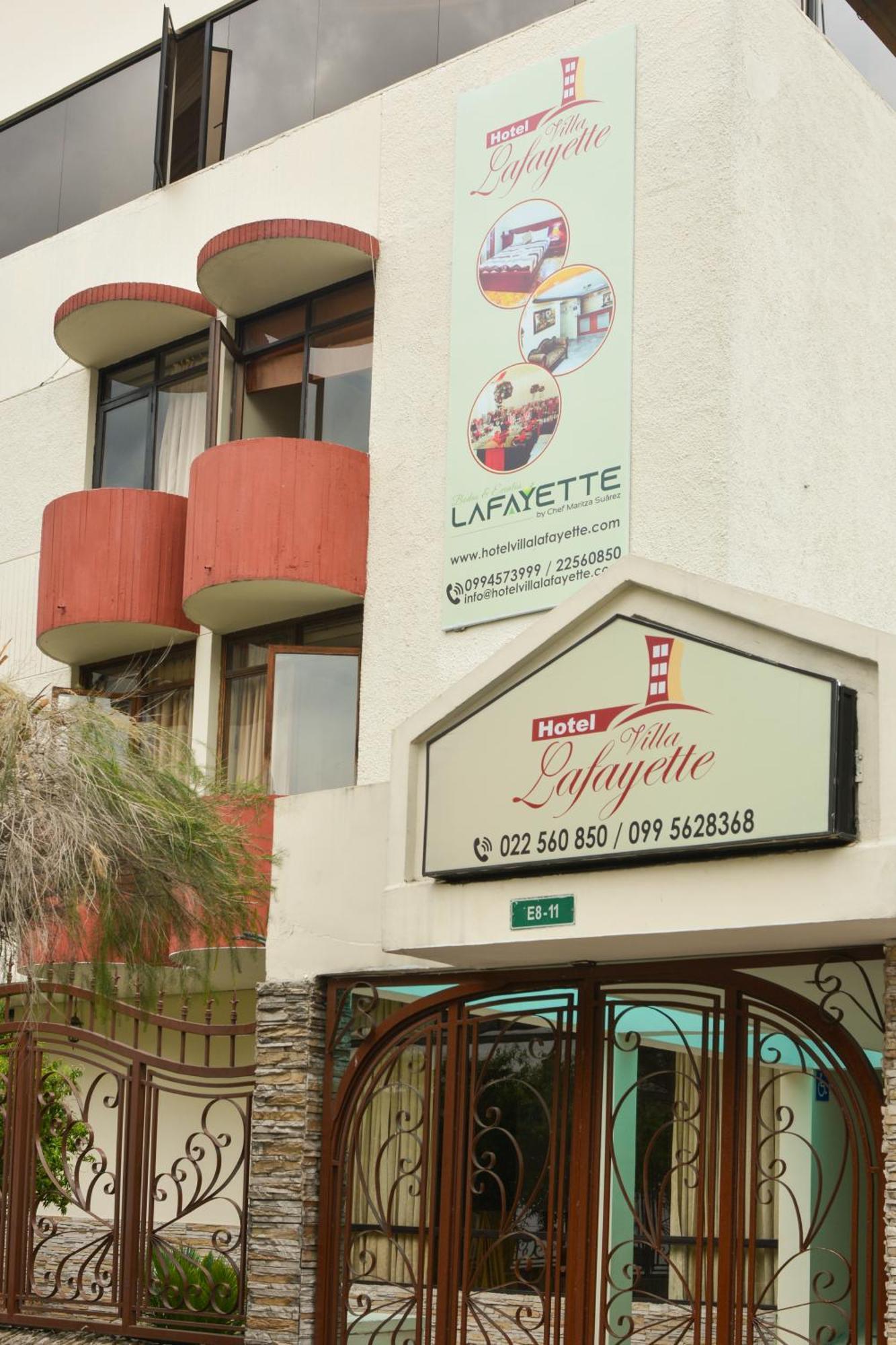 Hotel Villa Lafayette Кито Экстерьер фото