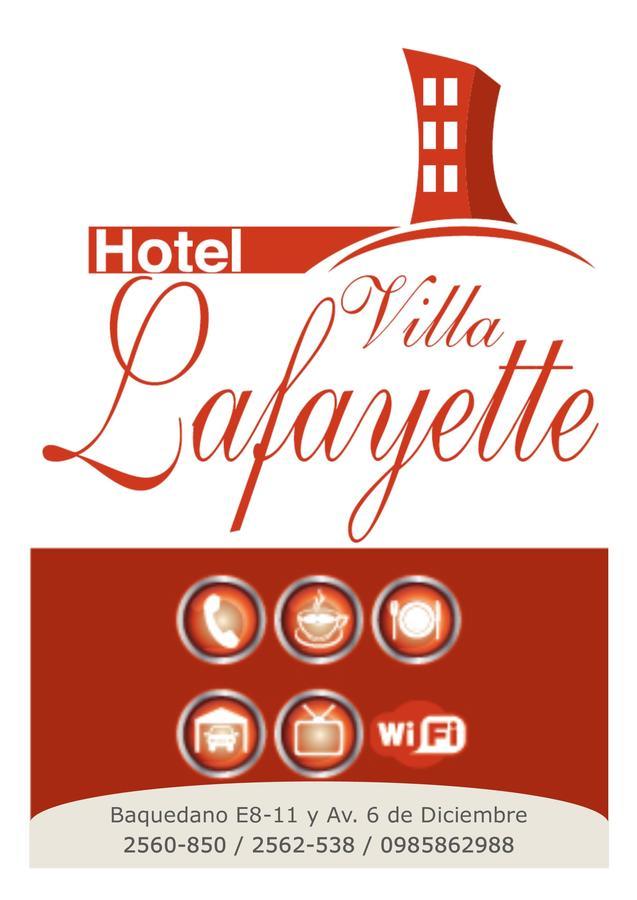 Hotel Villa Lafayette Кито Экстерьер фото